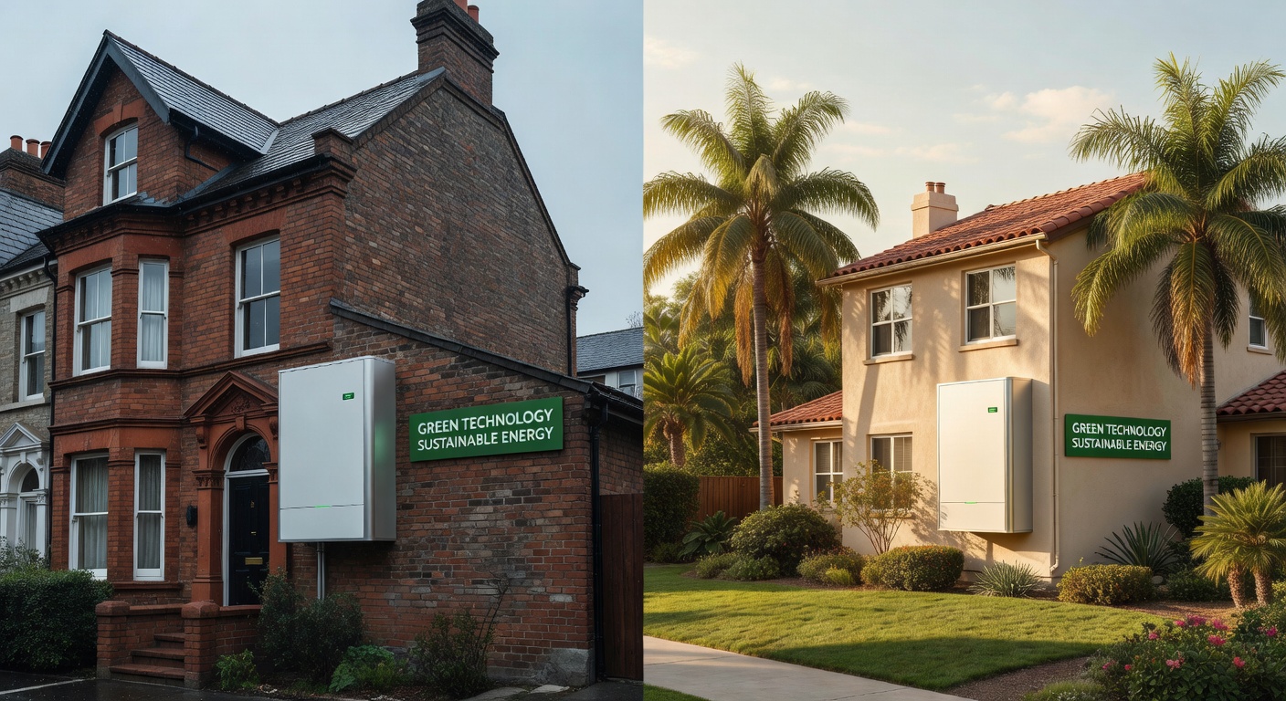 UK vs California Heat Pump Comparison